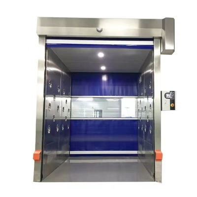 快速卷帘门货淋室